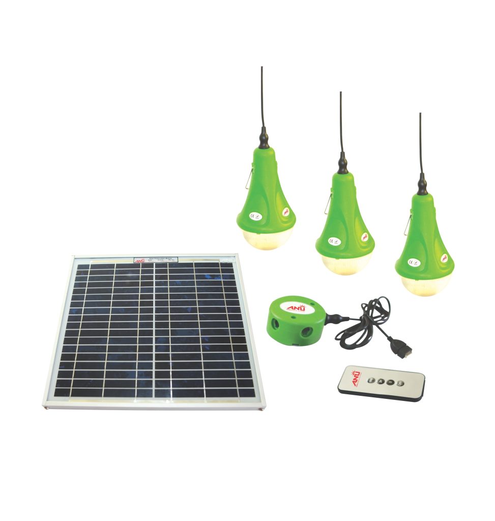 अनु सोलर लाइट किट - Anu Solar Home Lightning Kit