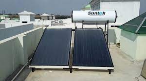 suntek fpc pressurized solar water heater price in India