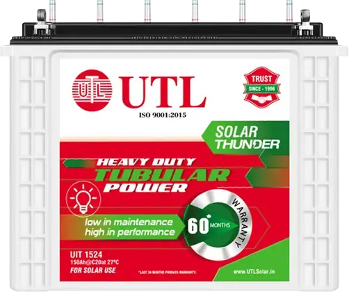UTL सोलर बैटरी की कीमत