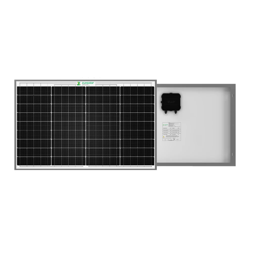 Zun Solar 50W 12 Volt Mono PERC Solar Panels 