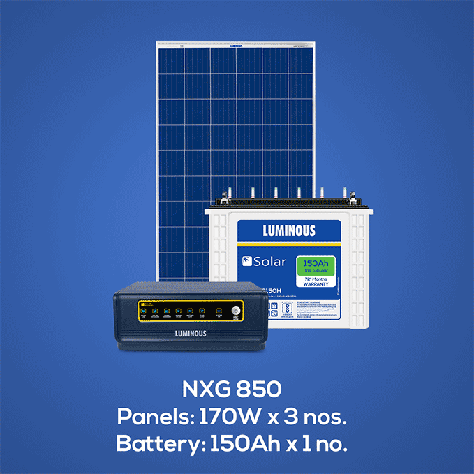 Solar Off Grid Combo NXG 850e