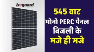 LIVGUARD 545 वाट का मोनो PERC सोलर पैनल खरीदें, चलाएं सभी उपकरण