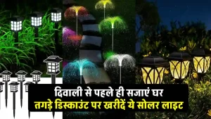 चमकदार रोशनी वाली Solar Garden Lights से सजाएं गार्डन, दिवाली से पहले ही रोशन करें घर