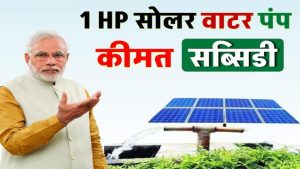 1 HP सोलर वाटर पंप लगाने में आएगा इतना खर्चा, मिलेगी सरकारी सब्सिडी?