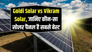Goldi बनाम Vikram – किस कंपनी का पैनल है ज्यादा ड्यूरेबल और सस्ता?