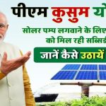 PM Kusum Yojana: सोलर पम्प लगवाने के लिए कैसे पाएं सब्सिडी, ऐसे उठायें फायदा