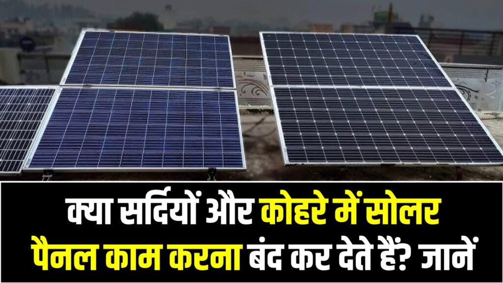 ठंड में सोलर पैनल की परफॉर्मेंस, क्या सर्दियों और कोहरे में सोलर पैनल काम करना बंद कर देते हैं? जानें