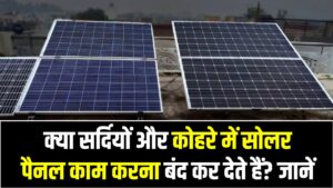 ठंड में सोलर पैनल की परफॉर्मेंस, क्या सर्दियों और कोहरे में सोलर पैनल काम करना बंद कर देते हैं? जानें