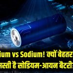 Lithium की छुट्टी! अब आ गई सोडियम-आयन बैटरी, कौड़ियों के दाम में होगा सोलर सेटअप; जानें क्यों है यह लिथियम से बेहतर।