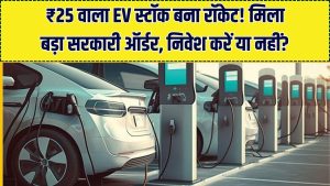 ₹25 का शेयर, कमाई तगड़ी! ईवी चार्जिंग स्टेशन बनाने वाली इस कंपनी को मिला बड़ा सरकारी ऑर्डर, क्या आप भी लगाएंगे दांव?